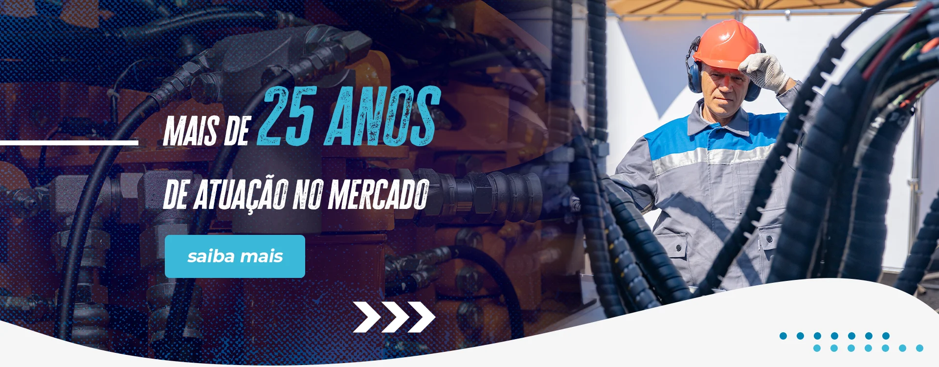 Mais de 25 anos de atuação no mercado